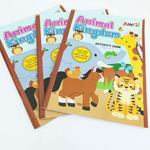 Impressão de livro de revista em cores papelão brilhante impressão de brochura