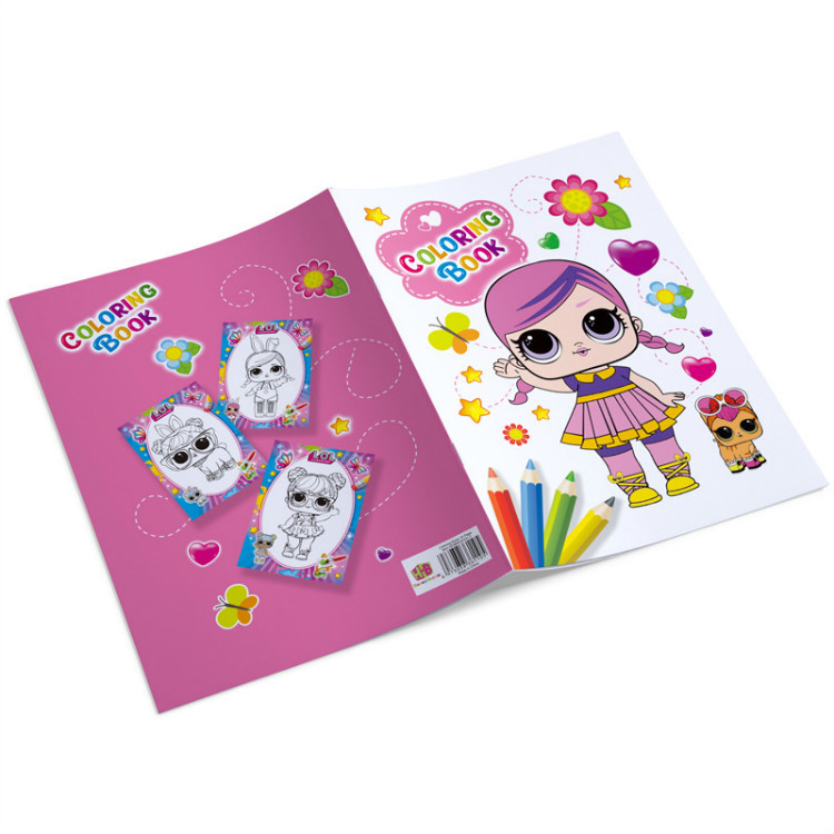 Serviços de impressão de livros de texto OEM Impressão de brochuras personalizadas em cores