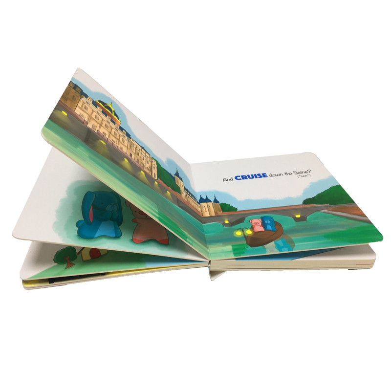 Livro de Histórias para Crianças Serviços de Impressão de Livros de Texto Cmyk Full Color