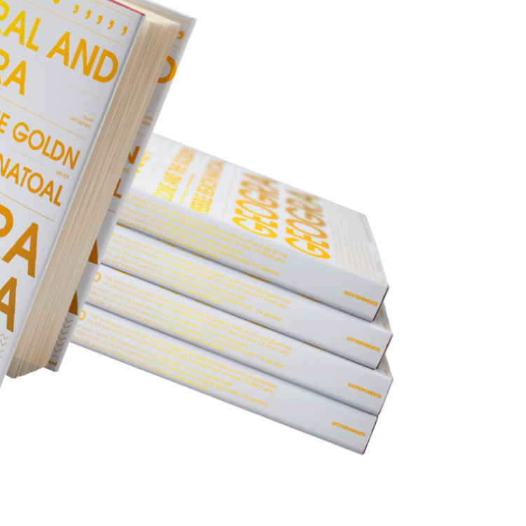 Serviço de impressão de livro para colorir de papel 68-350gsm Estampagem a quente