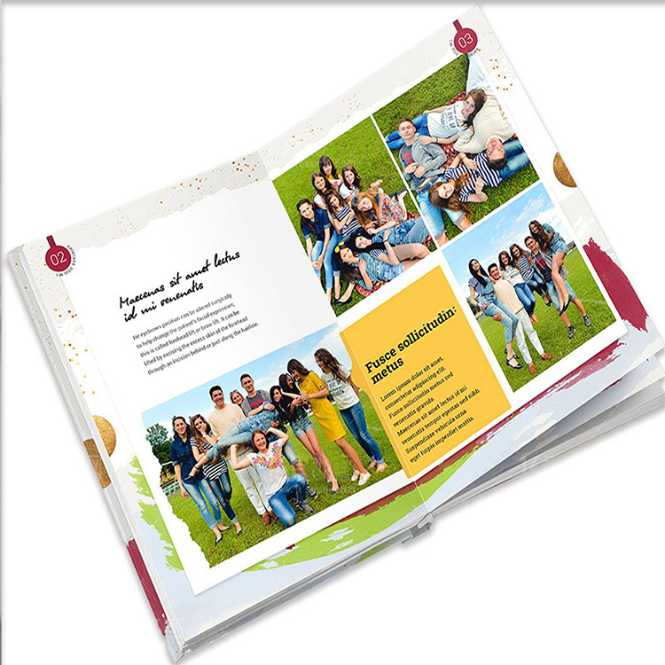 Serviço de impressão de livro para colorir de papel 68-350gsm Estampagem a quente