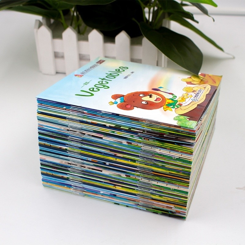 Serviços de impressão de livros de texto em cores CMYK Impressão de brochuras A4 Encadernação com cola