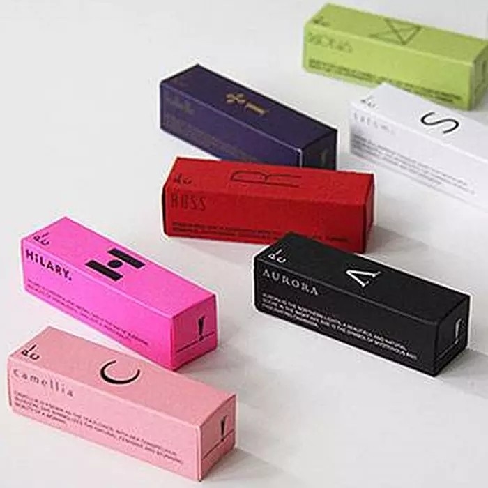 A cor completa de placa de marfim imprimiu as caixas brancas do cartão dos cosméticos de Skincare das caixas