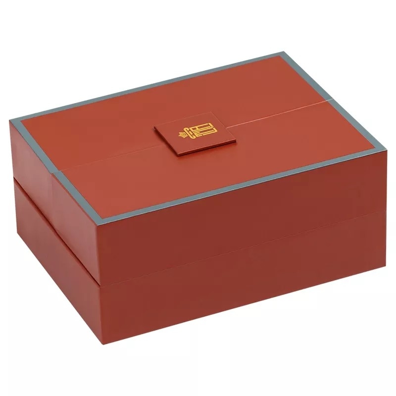 Caixas de papelão impressas em cores retangulares 4C caixa de presente de perfume