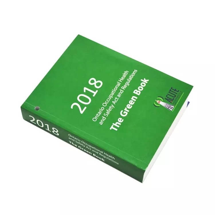 Impressão de livro colorido de capa mole grossa 4c+4c tamanho personalizado Cmyk