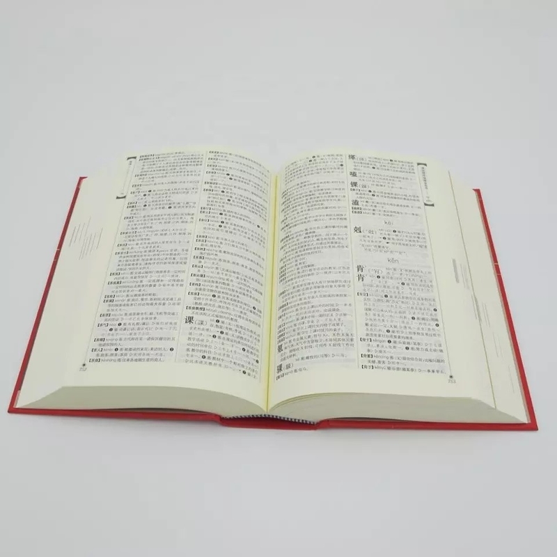 Laminação brilhante/fosca para impressão dicionário de inglês colorido impressão digital