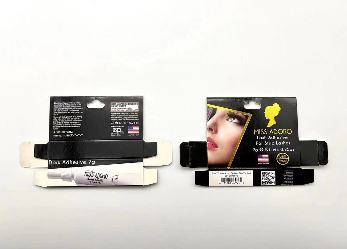 Certificado ISO14001 de caixas impressas em cores personalizadas Cmyk para cosméticos