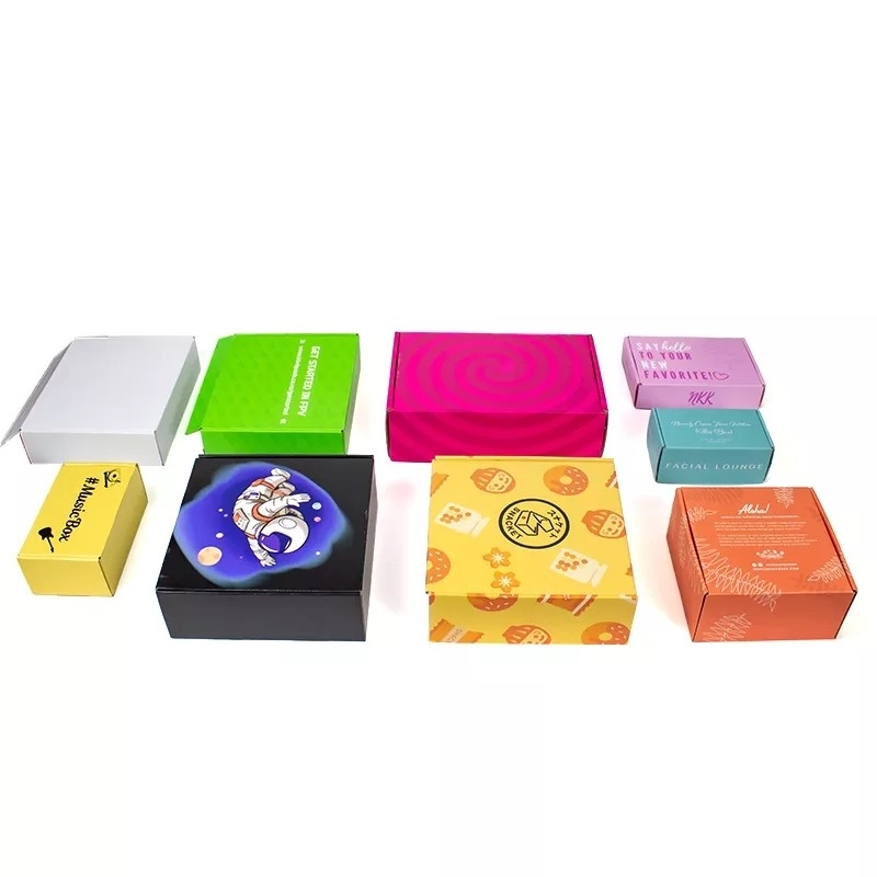 O cartão de envio do comércio eletrónico encaixota a impressão de Offest da cor de Cmyk 4