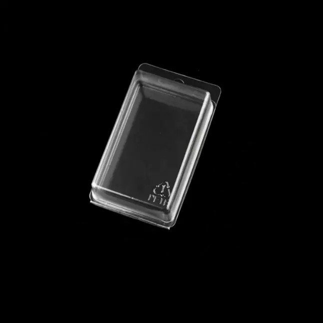 Cabide de plástico original caixa blister transparente para capa de telefone
