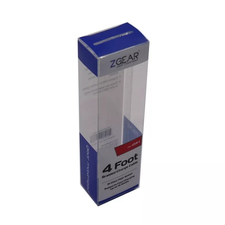 Caixa de bolha transparente dobrável transparente personalizada com resistência a altas e baixas temperaturas
