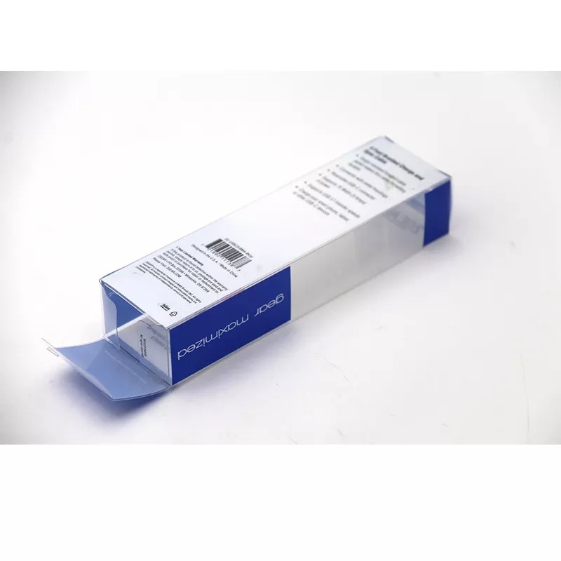 Caixa de bolha transparente dobrável transparente personalizada com resistência a altas e baixas temperaturas