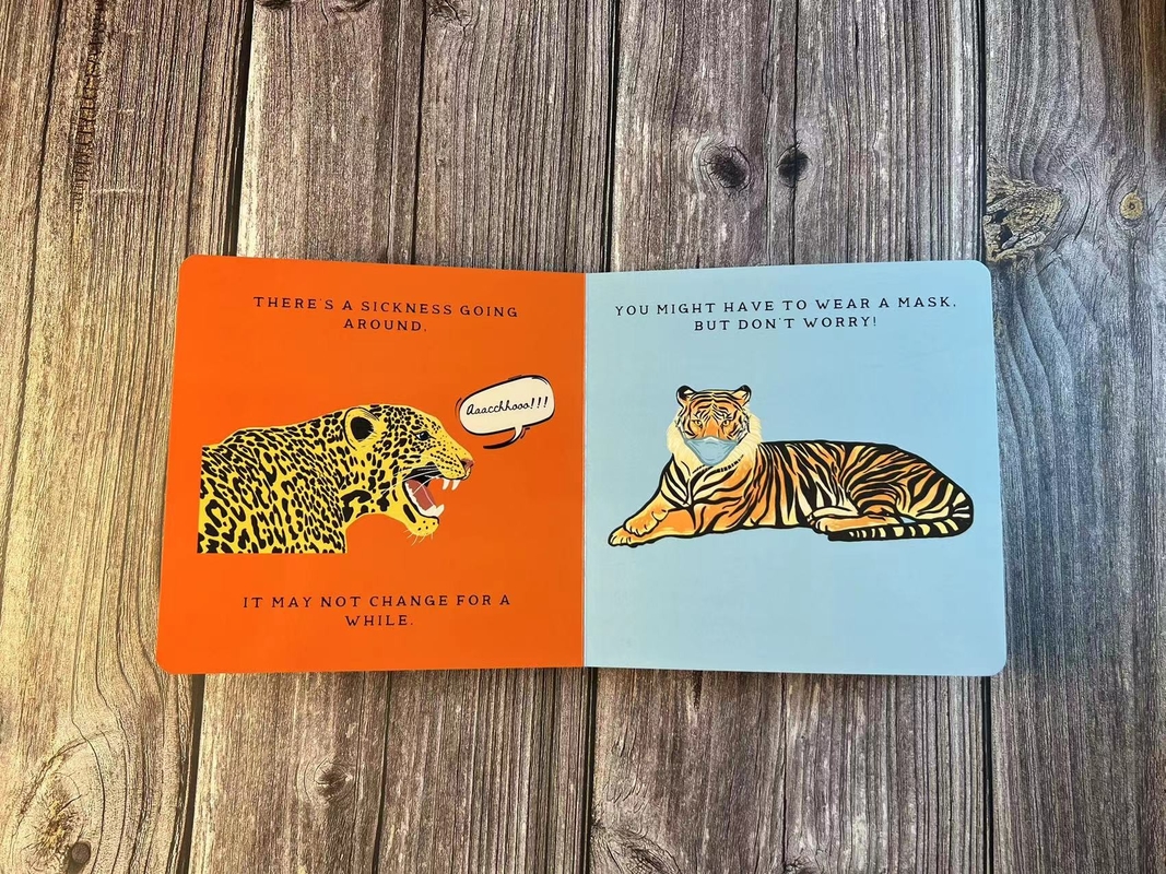 Livro colorindo feito sob encomenda do folheto do panfleto A5 que imprime o ISO da cor de Cmyk